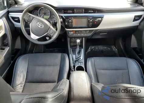 2016 Toyota Corolla L z USA, uszkodzony, nr VIN 2T1BURHE2GC639692